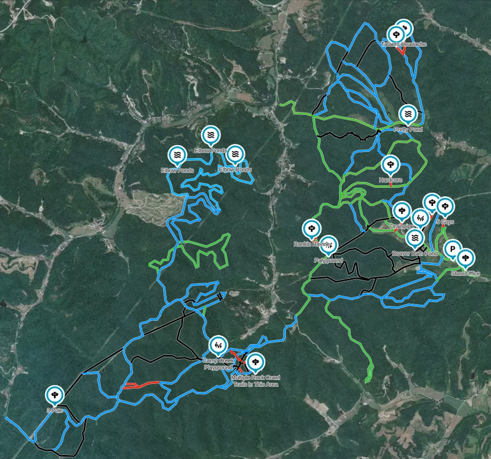 Rush Offroad Map