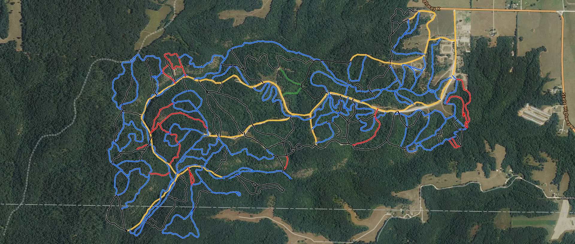 Southern Missouri Offroad Ranch (SMORR) Map